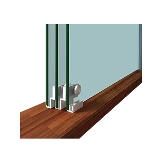 Manual telescopic door system - AVAILABLE TRACK LENGTH -3Mtr & 4Mtr